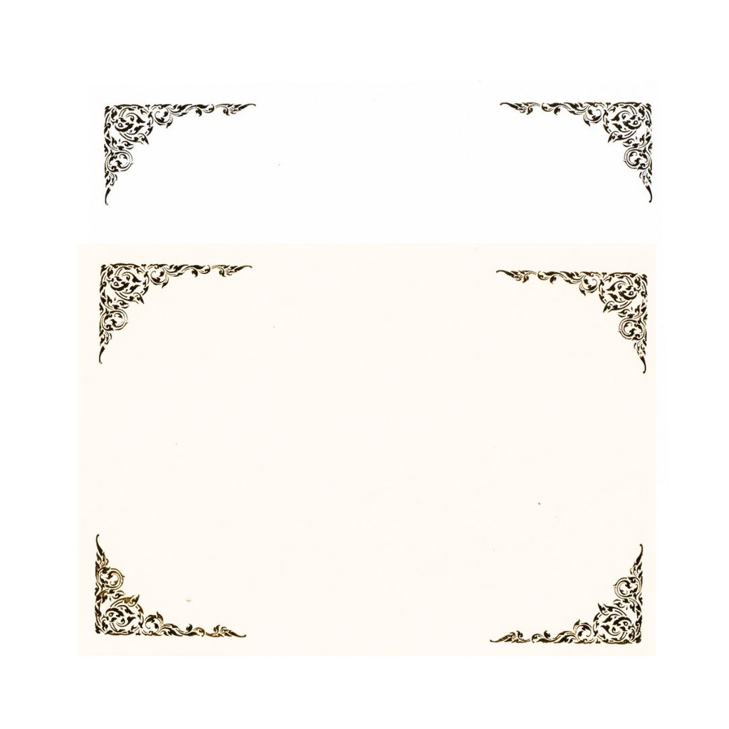 กระดาษใบประกาศนียบัตรปั้มทอง SSB