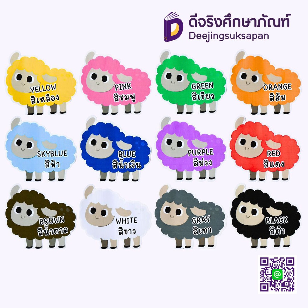 สื่อการสอน เพนกวิน/สี 20x29 ซม. I PLAY