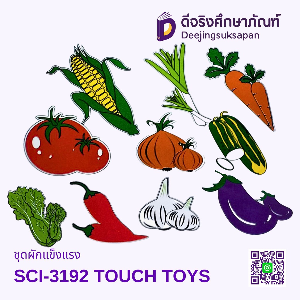 ชุดผักแข็งแรง SCI-3192 TOUCH TOYS