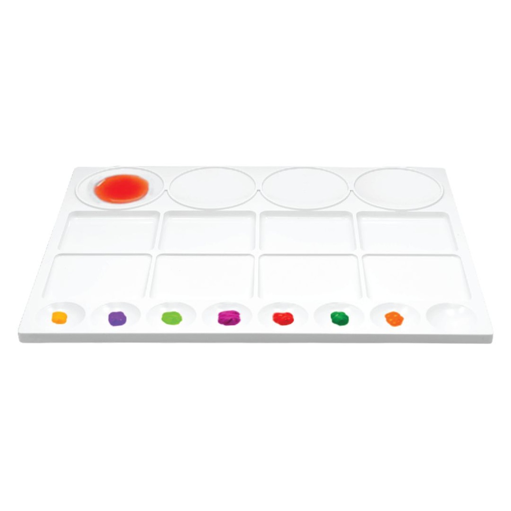 จานสีสี่เหลี่ยม 20 ช่อง AA353-5 EDUHOW