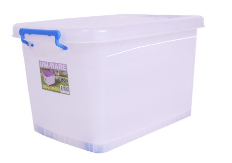 กล่องพลาสติกมีล้อ K-600 50ลิตร UNI-WARE