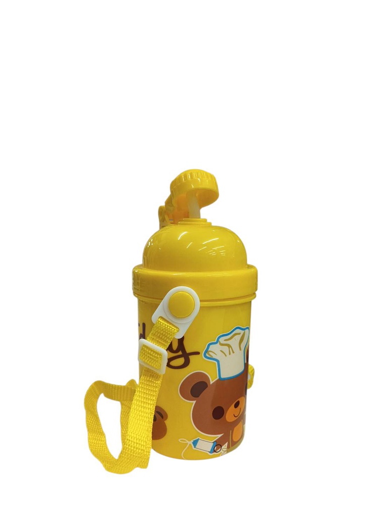 กระบอกน้ำพลาสติก ลายการ์ตูน 450 ml.