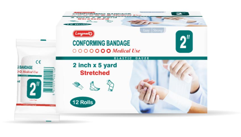 ผ้าพันแผล 5หลา LONGMED