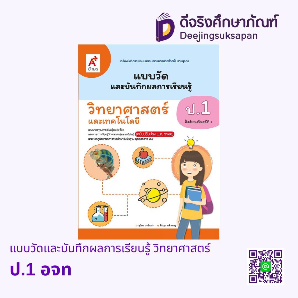 แบบวัดและบันทึกผลการเรียนรู้ วิทยาศาสตร์ อจท
