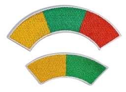 ป้ายปักโค้ง 3 สี