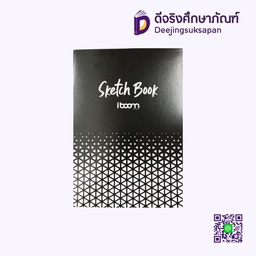 สมุดสเก็ต IB1702 A4 100gsm.14P IBOOM