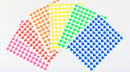 สติ๊กเกอร์หัวใจ PVC สะท้อนแสง HSKHT CROCO