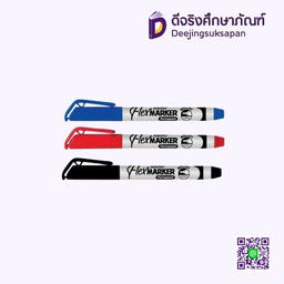 ปากกาเคมี FO-PM02 1.0mm. FLEXOFFICE
