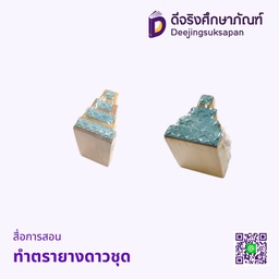 สื่อการสอน ตรายางดาวชุด