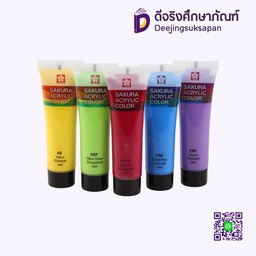 สีอะคริลิคแบบหลอด XAC 20ml. SAKURA