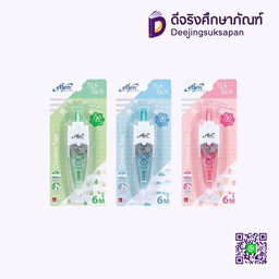[290030] เทปลบคำผิด TICKTACK 5mm.X6m. ELFEN