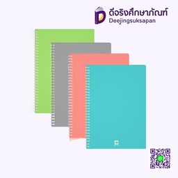 [277208] สมุดริมลวด A5 WPP-129T 70 แกรม 100 แผ่น ELEPHANT