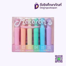 ชุดปากกาเน้นข้อความ 6 สี CS-H826 CHOSCH