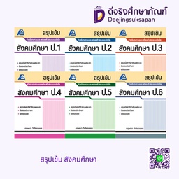 สรุปเข้ม สังคมศึกษา PC