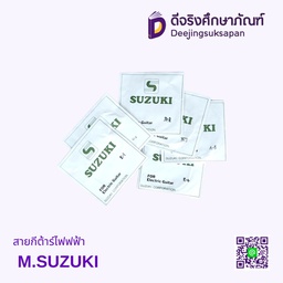 สายกีต้าร์ไฟฟ้า ชุด M.SUZUKI