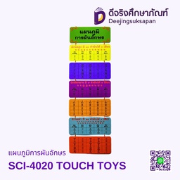 [SCI-4020] แผนภูมิการผันอักษร SCI-4020 TOUCH TOYS