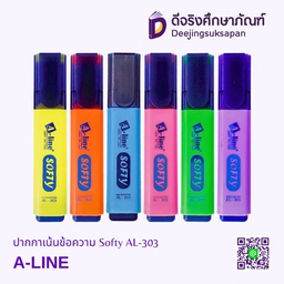 ปากกาเน้นข้อความ Softy AL-303 A-LINE
